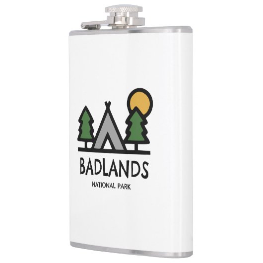 Badlands-Nationalpark Flachmann (Links)