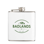 Badlands-Nationalpark Flachmann (Vorderseite)