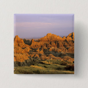 Badlands-Nationalpark in South Dakota Button