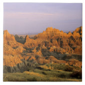 Badlands-Nationalpark in Süddakota Fliese (Vorderseite)