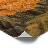 Badlands-Nationalpark in Süddakota Poster (Ecke)