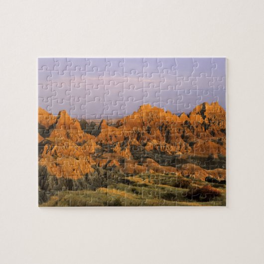 Badlands-Nationalpark in Süddakota Puzzle (Horizontal)