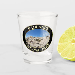 Badlands-Nationalpark in Süddakota Schnapsglas