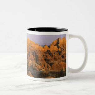 Badlands-Nationalpark in Süddakota Zweifarbige Tasse
