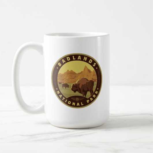 Badlands-Nationalpark Kaffeetasse (Links)