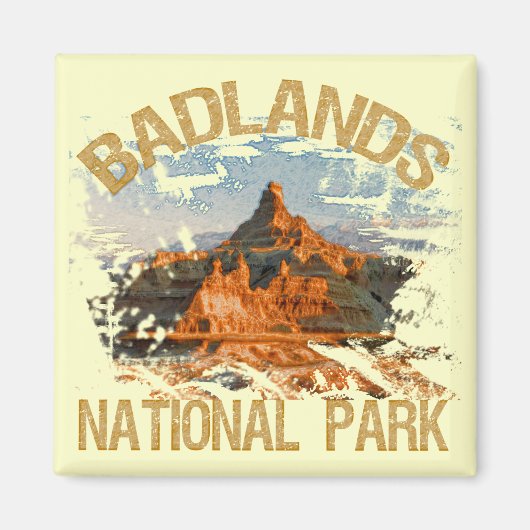 Badlands-Nationalpark Magnet (Vorne)