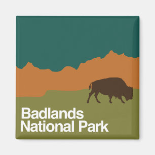 Badlands-Nationalpark Magnet
