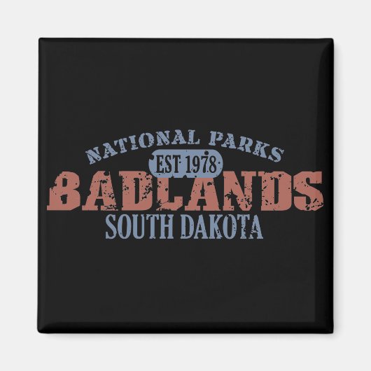 Badlands-Nationalpark Magnet (Vorne)