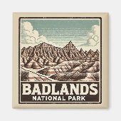 Badlands-Nationalpark Magnet (Vorne)