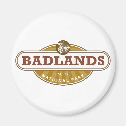 Badlands-Nationalpark Magnet (Vorne)
