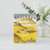 Badlands Nationalpark Postcard Postkarte (Stehend Vorderseite)