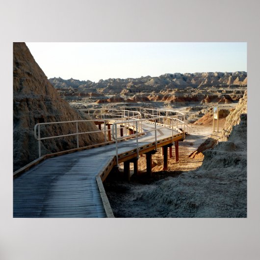 Badlands Nationalpark Poster (Vorne)