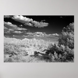 Badlands-Nationalpark Poster