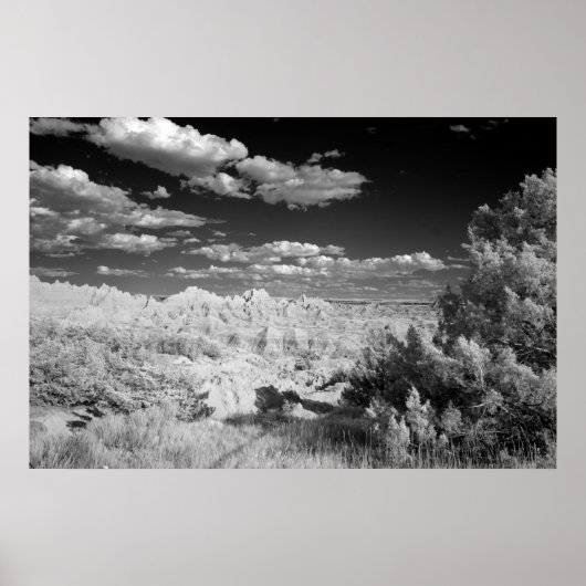 Badlands-Nationalpark Poster (Vorne)