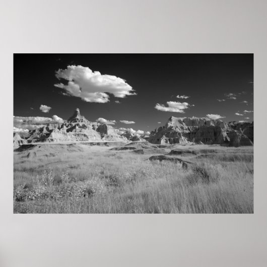 Badlands-Nationalpark Poster (Vorne)
