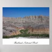 Badlands-Nationalpark Poster (Vorne)