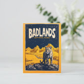 Badlands-Nationalpark Postkarte (Stehend Vorderseite)