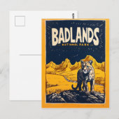 Badlands-Nationalpark Postkarte (Vorne/Hinten)