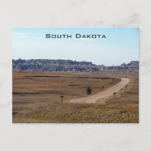 Badlands-Nationalpark Postkarte