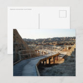 Badlands Nationalpark Postkarte (Vorne/Hinten)