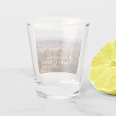 Badlands-Nationalpark Schnapsglas (Rückseite)