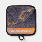 Badlands Nationalpark Souvenir-Geschenk Topflappen (Vorderseite)