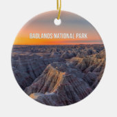 Badlands Nationalpark Souvenir Keramik Ornament (Vorne)