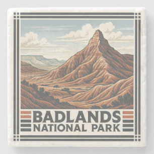 Badlands-Nationalpark Steinuntersetzer