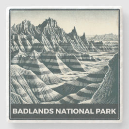 Badlands-Nationalpark Steinuntersetzer