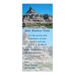 Badlands-Nationalpark, Süddakota Werbekarte