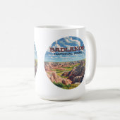 Badlands Nationalpark Süddalmatien Kaffeetasse (VorderseiteRechts)