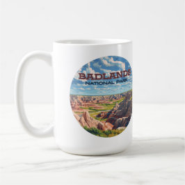 Badlands Nationalpark Süddalmatien Kaffeetasse