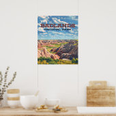Badlands Nationalpark Süddalmatien Poster (Küche)