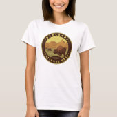 Badlands-Nationalpark T-Shirt (Vorderseite)