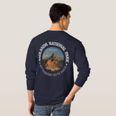 Badlands-Nationalpark T-Shirt (Schwarz voll)