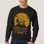 Badlands Nationalpark Wildnis Picknicks südlich Sweatshirt (Vorderseite)