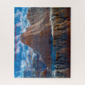 Badlands North Dakota.Weihnachtsgrüße Puzzle (Vertikal)