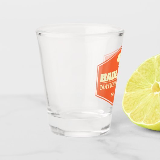 Badlands NP 3 Schnapsglas (Links)