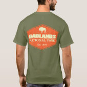 Badlands NP 3 T-Shirt (Rückseite)