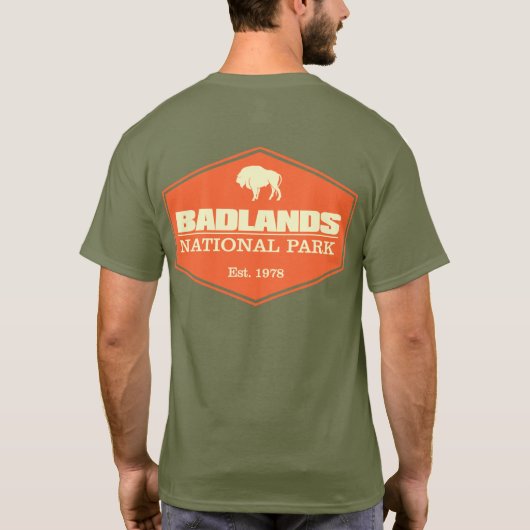 Badlands NP 3 T-Shirt (Rückseite)