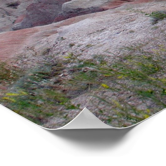 Badlands Poster (Ecke)
