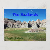 Badlands Postkarte (Vorderseite)