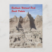 Badlands Postkarte (Vorderseite)