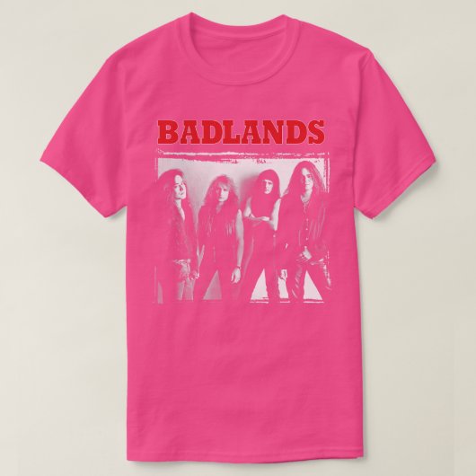 Badlands Schwermetall T-Shirt (Design vorne)