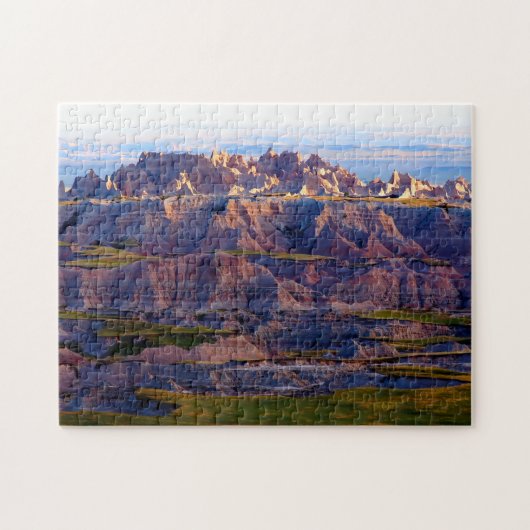 Badlands South Dakota. Puzzle (Horizontal)