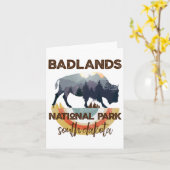 Badlands South Dakota Shirt San Salvatore - der Zu Karte (Gelbe Blume)
