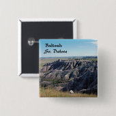 Badlands, Süddakota Button (Vorne & Hinten)