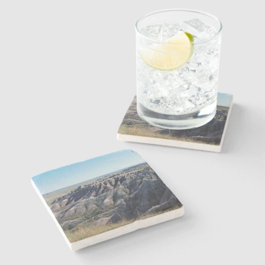 Badlands, Süddakota Steinuntersetzer (Seitenansicht)