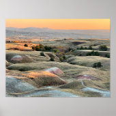 Badlands Sunset Poster (Vorne)