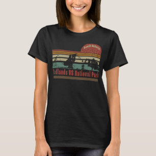 Badlands US National Park South Dakota Travel T-Shirt